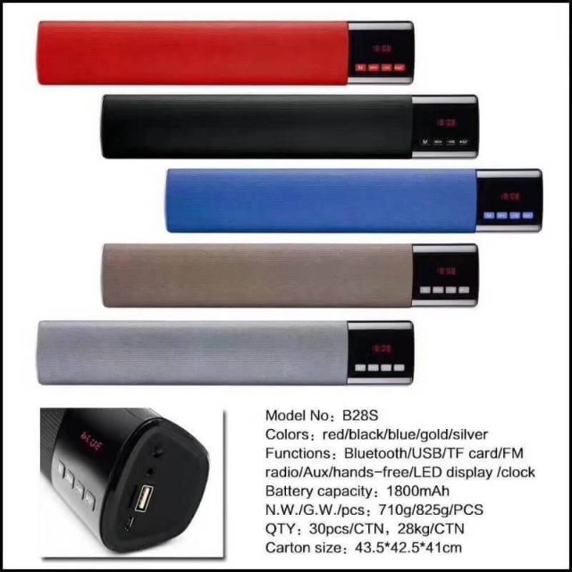 mini speaker b28s lcd