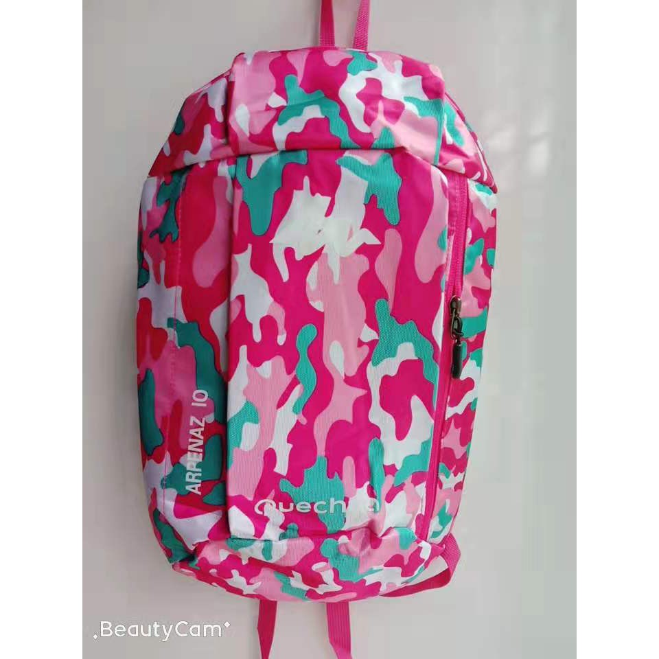 pink army backpack