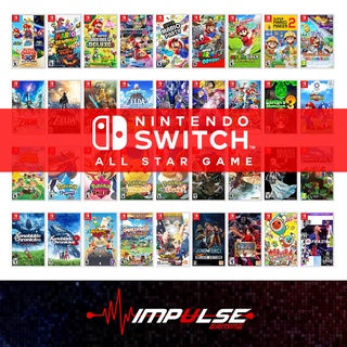 Image of NSW Nintendo Switch Best Games - Zelda/Mario Kart Party/Monster Hunter/Naruto/One Piece/Taiko/Xenoblade/Pokemon/Bravely
