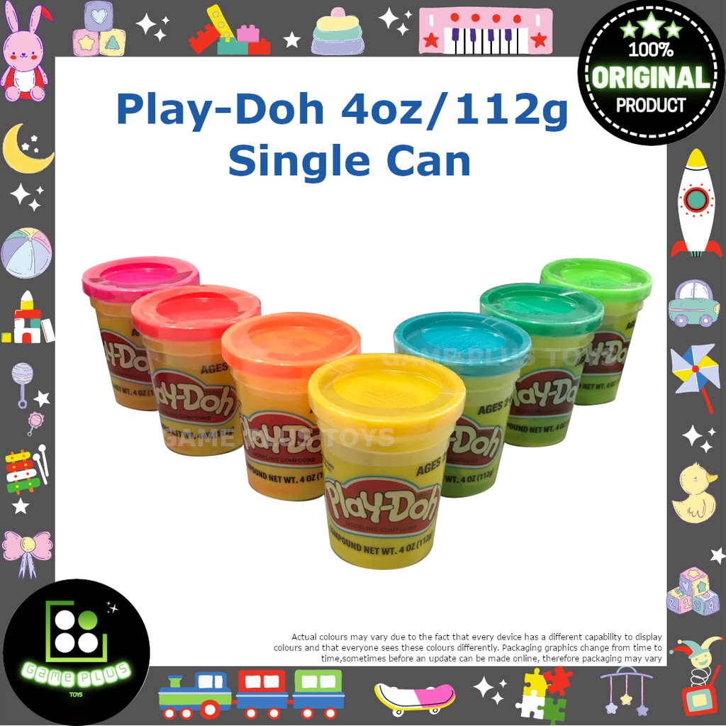 PlayDoh NonToxic Modelling Compound 4oz/112gm Single Can (Assorted