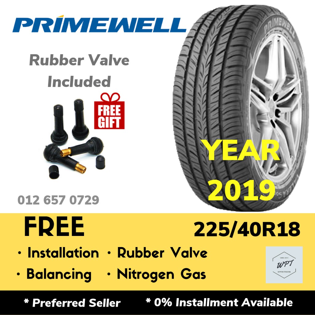 245/40R18 PRIMEWELL VALERA SPORT AS (INSTALLATION) New Car Tyre Tayar