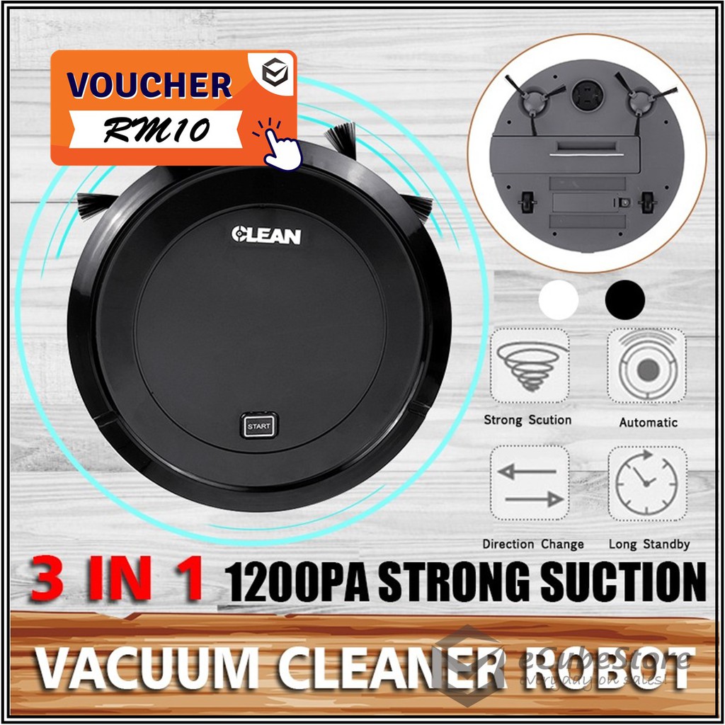 CLEAN SMART ROBOT Easy Dust Removal Mini UltraThin Smart Life