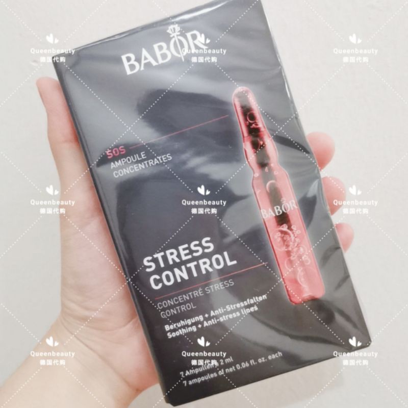 Babor Stress Control Ampoule Shopee Malaysia