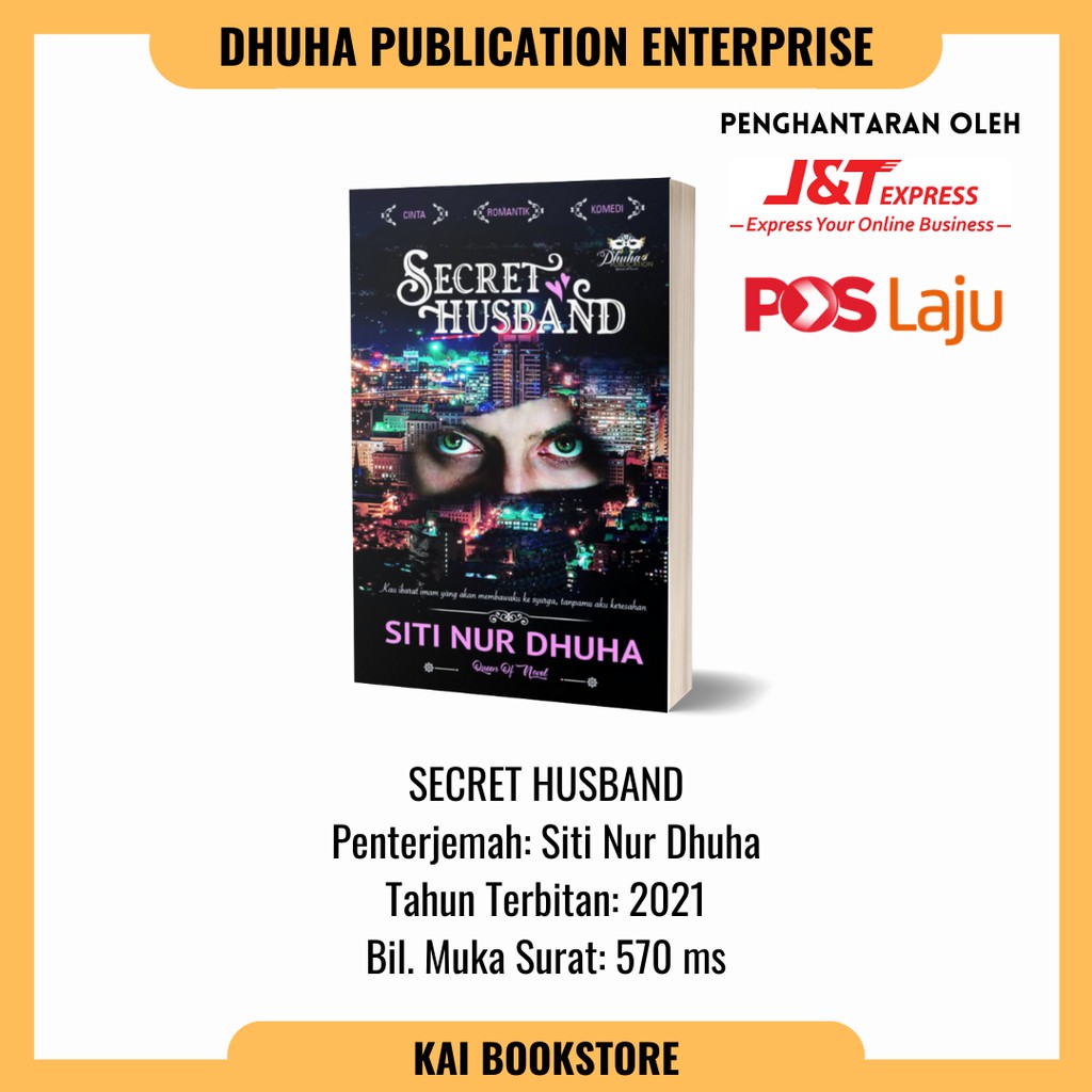 Dhuha Publication Enterprise Novel Secret Husband Shopee Malaysia