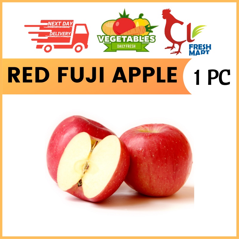 Fresh Red Apple 100g 1pc Shopee Malaysia