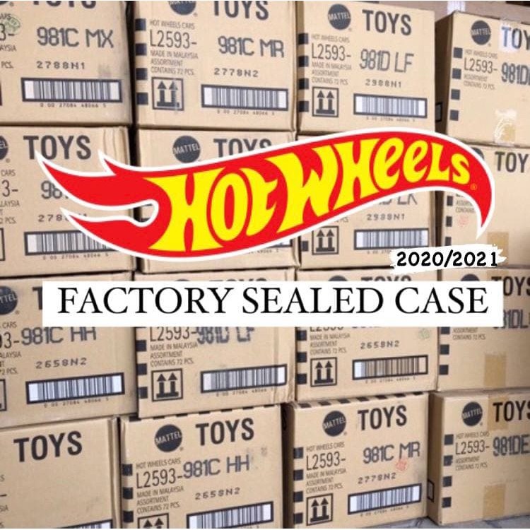 HOT WHEELS FACTORY SEALED CASE 