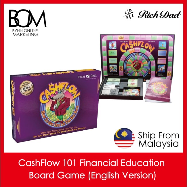 CashFlow 101 NEW Board Game English Chinese Mandarin 中文版英文版 