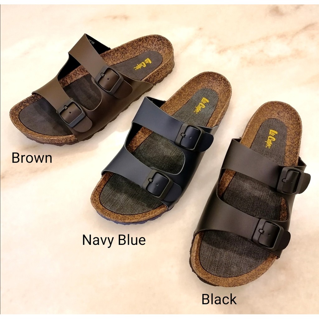 lee cooper navy blue sandals