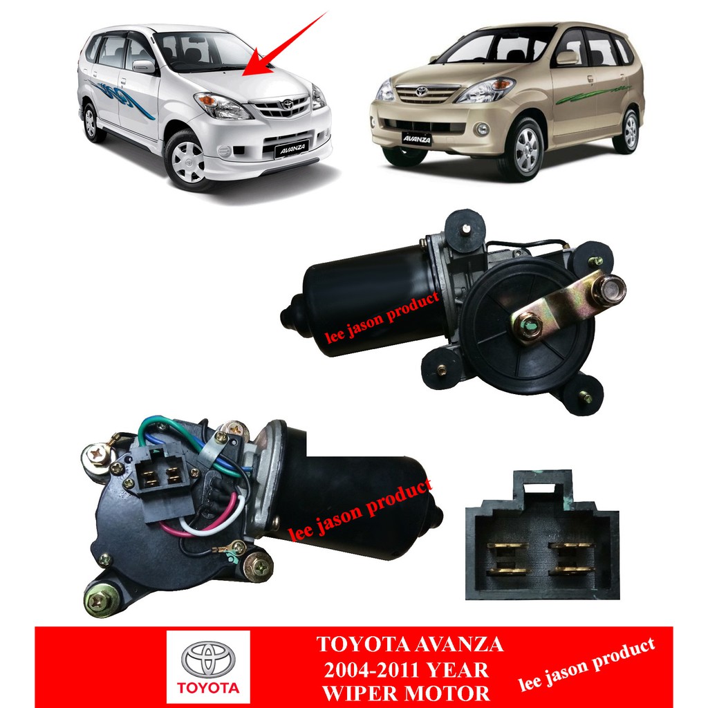 TOYOTA AVANZA 20042011YEAR WIPER MOTOR Shopee Malaysia
