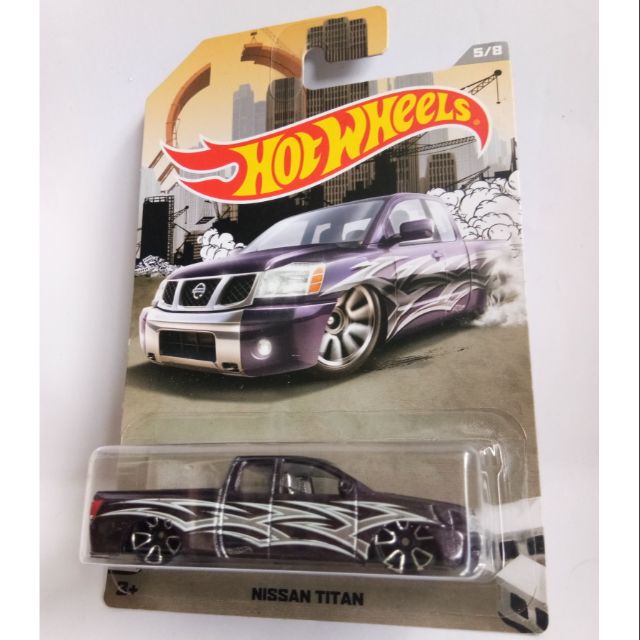 hot wheels nissan titan truck