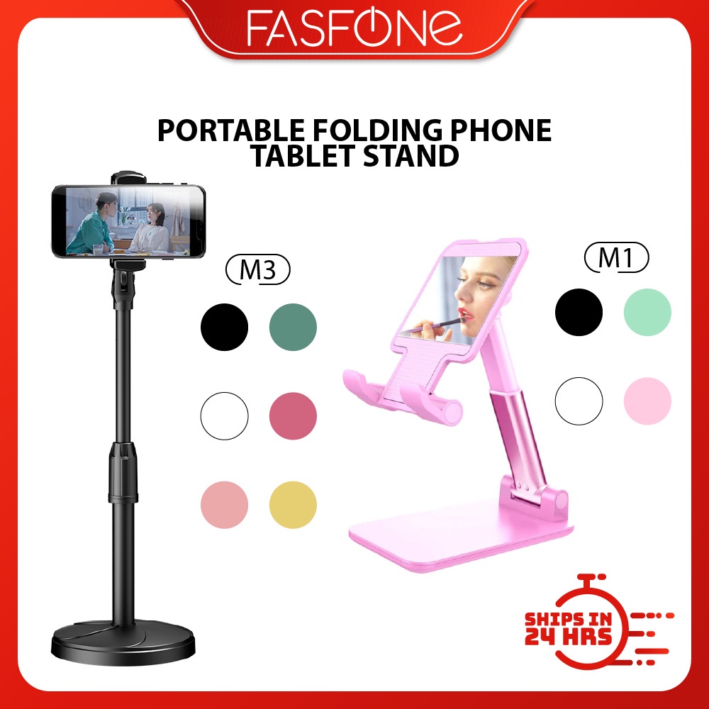 Phone Tablet Portable Adjustable Phone Holder | Foldable Phone Stand| Phone Stand Holder | Broadcasting Aluminium Alloy