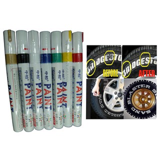 Cat Tayar Sipa Oil Based Paint Marker Pen Suitable For Metal Rubber Tyre Plastic Shopee Malaysia