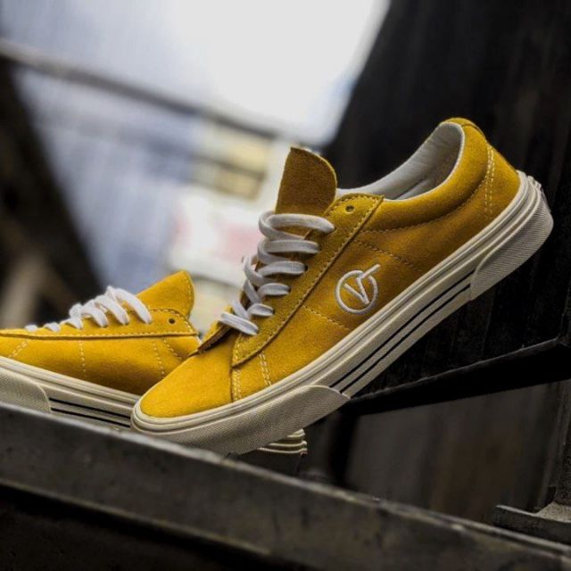 mens yellow vans shoes