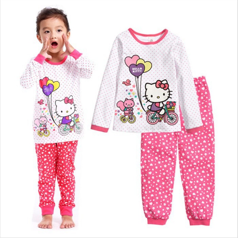 hello kitty baby pajamas