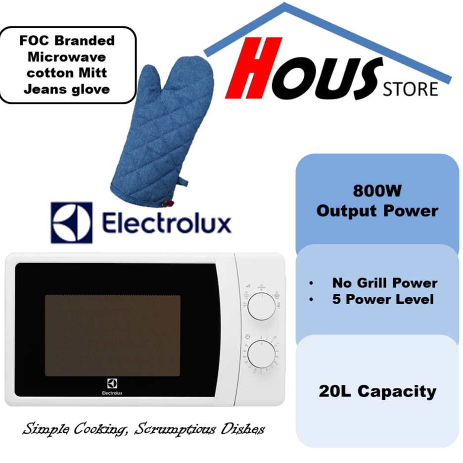 ELECTROLUX MICROWAVE OVEN Deforse & Reheat only (CANT SHIP TO EAST