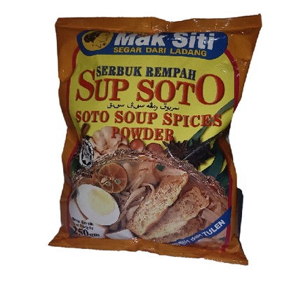 Mak Siti Serbuk Rempah Sup Soto (250 Gm) / Rempah Soto Paling Sedap Dan ...