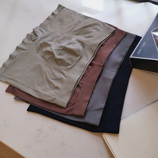 【Ready stockl】Men Boxer Briefs Simplicity Underwear Shorts Shape One Size Spender Seluar Dalam Lelaki