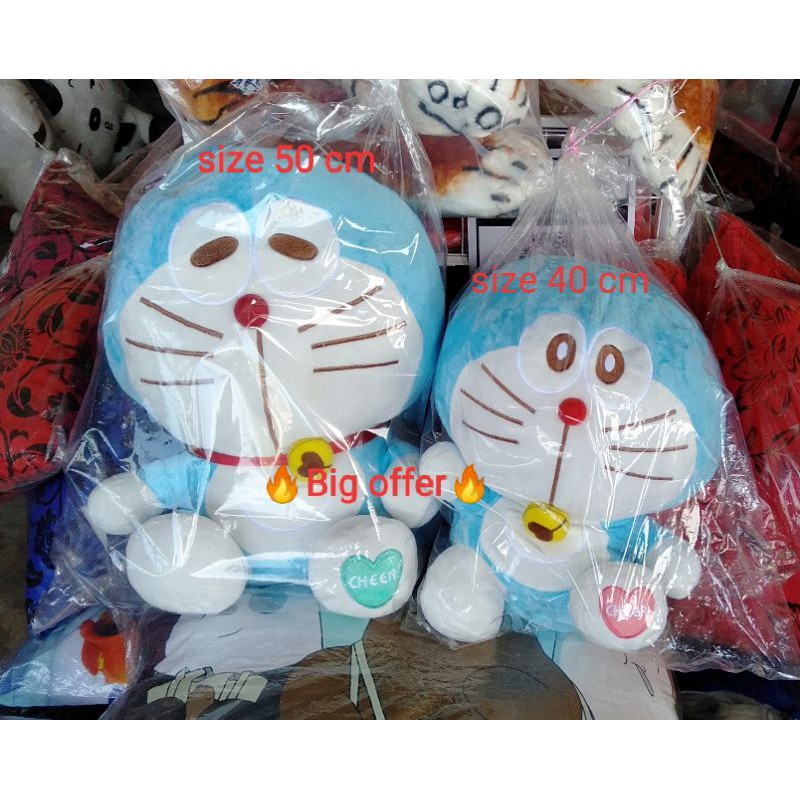 Big Offer Size 50 Cm 40 Cm Doraemon Anak Patung Doraemon Stitch Hello Kelly Toys