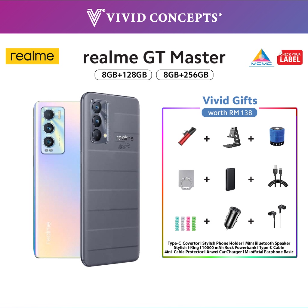 realme GT Master Price in Malaysia & Specs - RM1239 | TechNave
