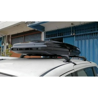 Pentair Roofbox PT5808 Slim Glossy Roof box With Roof Rack (M SIZE 360 ...