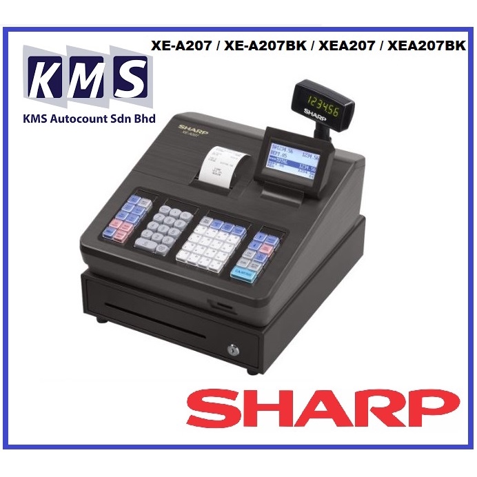 Sharp Cashier Machine Cash Register XEA207 / XEA217 / XEA307 / XE