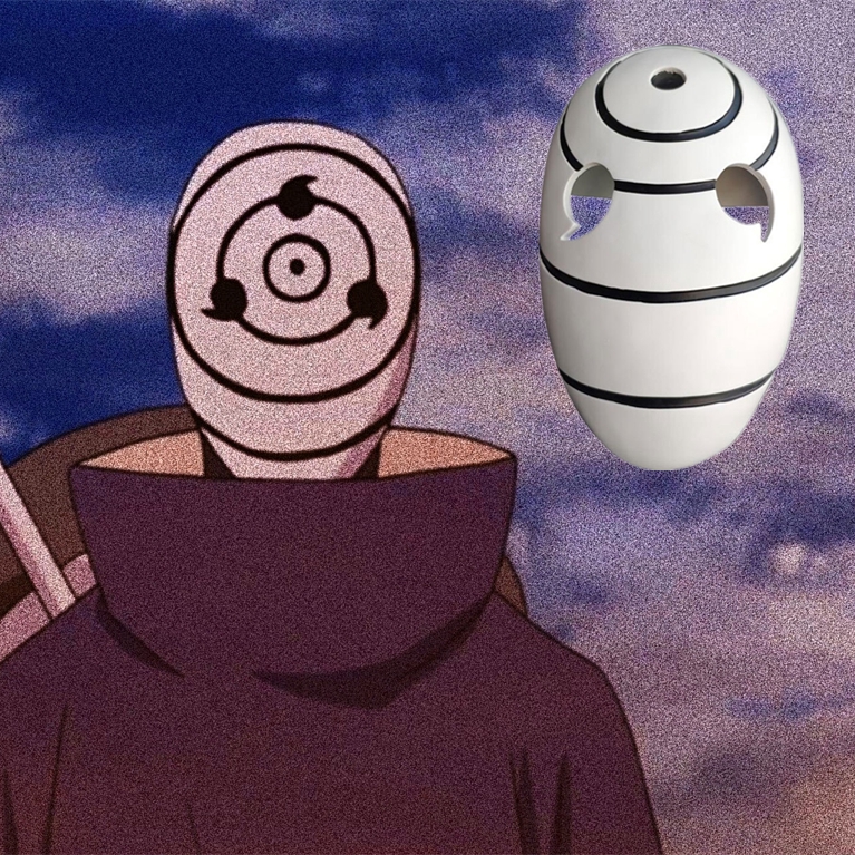 Uchiha Obito Mask Takerlama Anime NARUTO Akatsuki Tobi