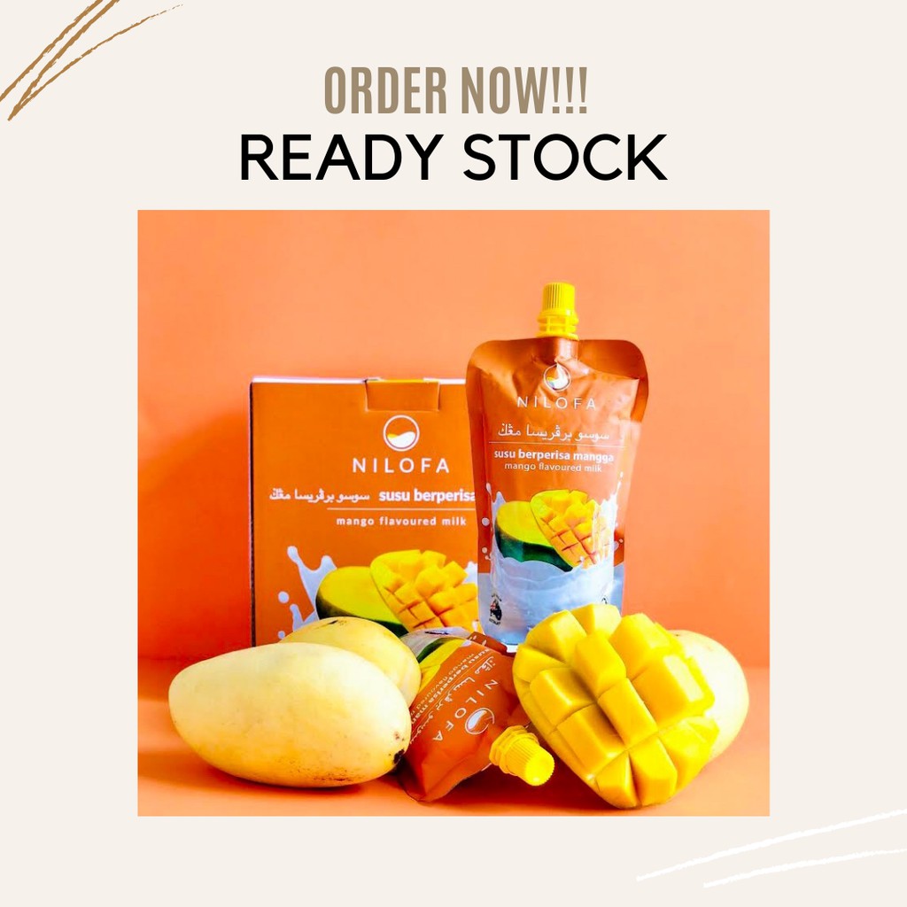 SUSU NILOFA MANGGA (SET) READY STOCK🔥