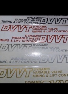 Dvvt car Sticker / Sticker kereta Dvvt / DVVT vinyl 