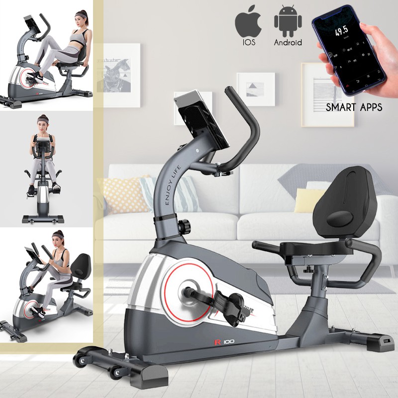 horizontal stationary bike