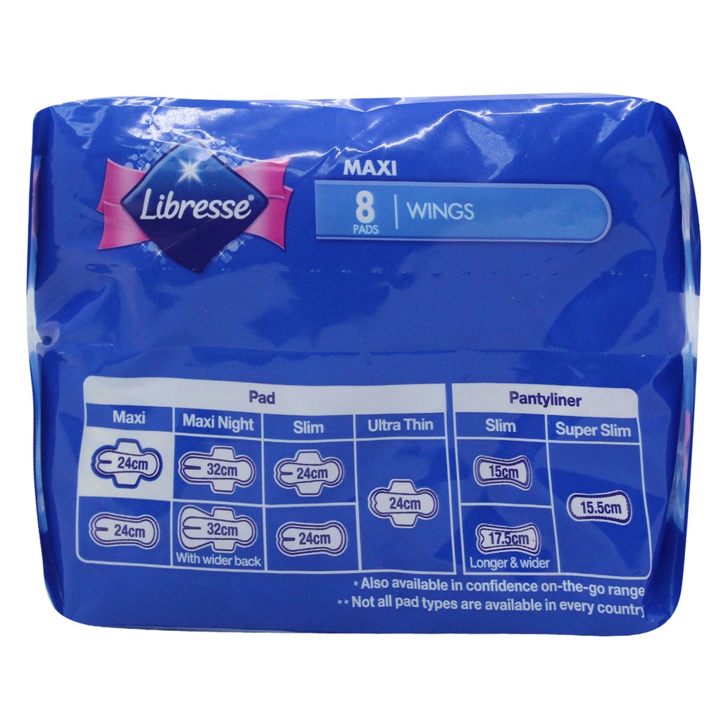 Libresse Maxi Wings (8 Pads)