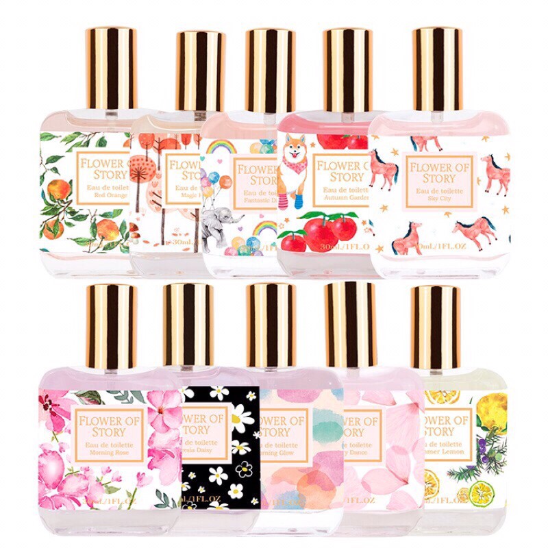 [MALAYSIA READY STOCK] The Beauty Street Flower Of Story EDT Lady Perfume Fragrance 30ml Minyak Wangi 抖音爆款花之物语持久淡香清新女士香水