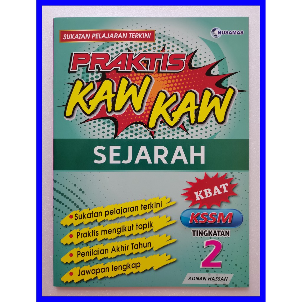 2020 Buku Latihan Praktis Kaw Kaw Sejarah Kbat Kssm Tingkatan 2 Shopee Malaysia