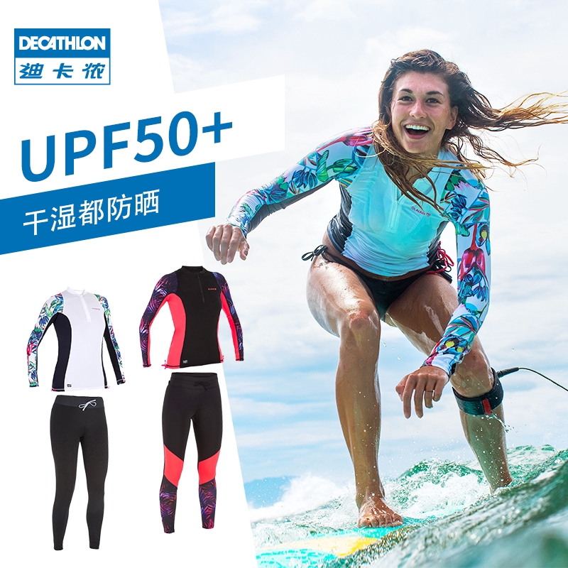 decathlon long sleeve swimsuit