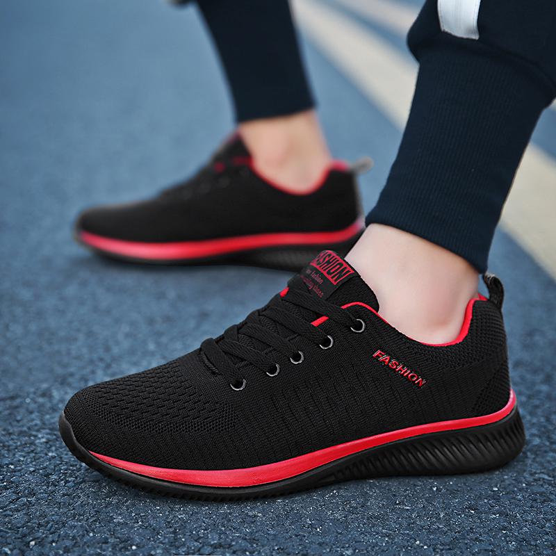 READY STOCK WOOVOO Black Couple Sneakers the Breathable Running Shoes ...