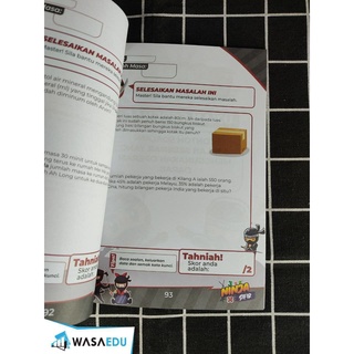 Buku Sifir Ninja Sifir Bijak Sifir Teknik Hafal Sifir Dengan