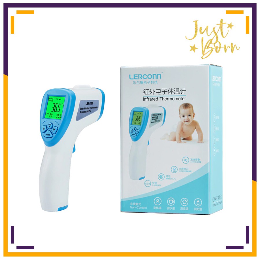 LERKONN INFRARED THERMOMETER | Shopee Malaysia