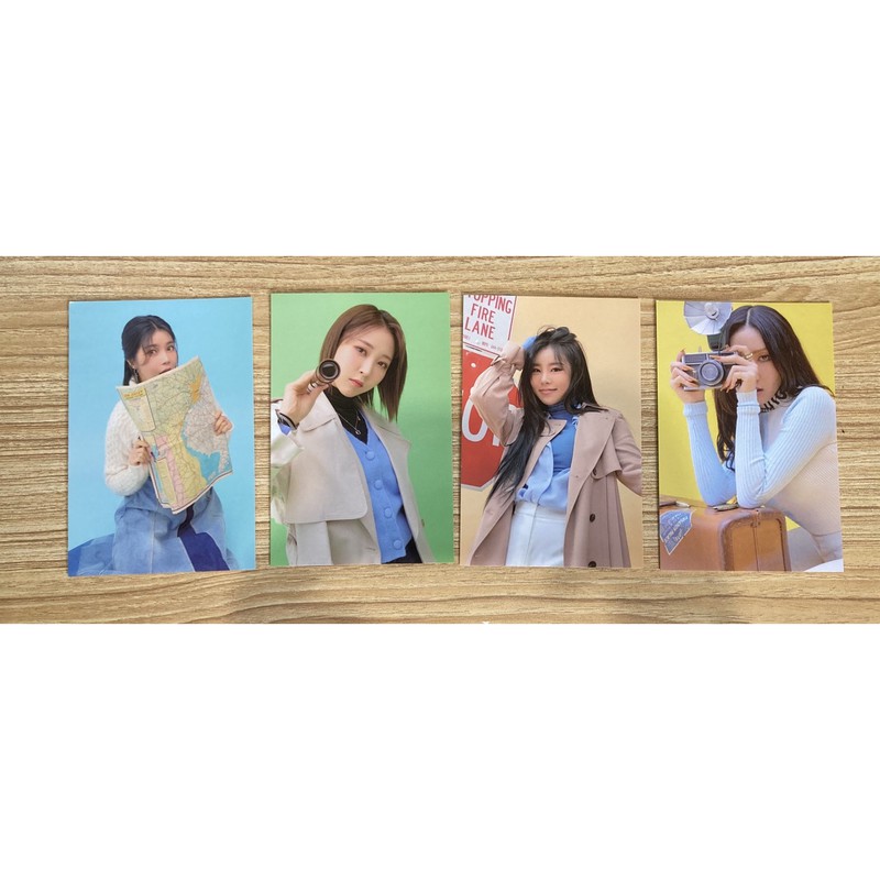 2021 Kpop Mamamoo Fanmeeting Merchandise POB Postcard Moomoo Tour Solar Moonbyul Wheein Hwasa