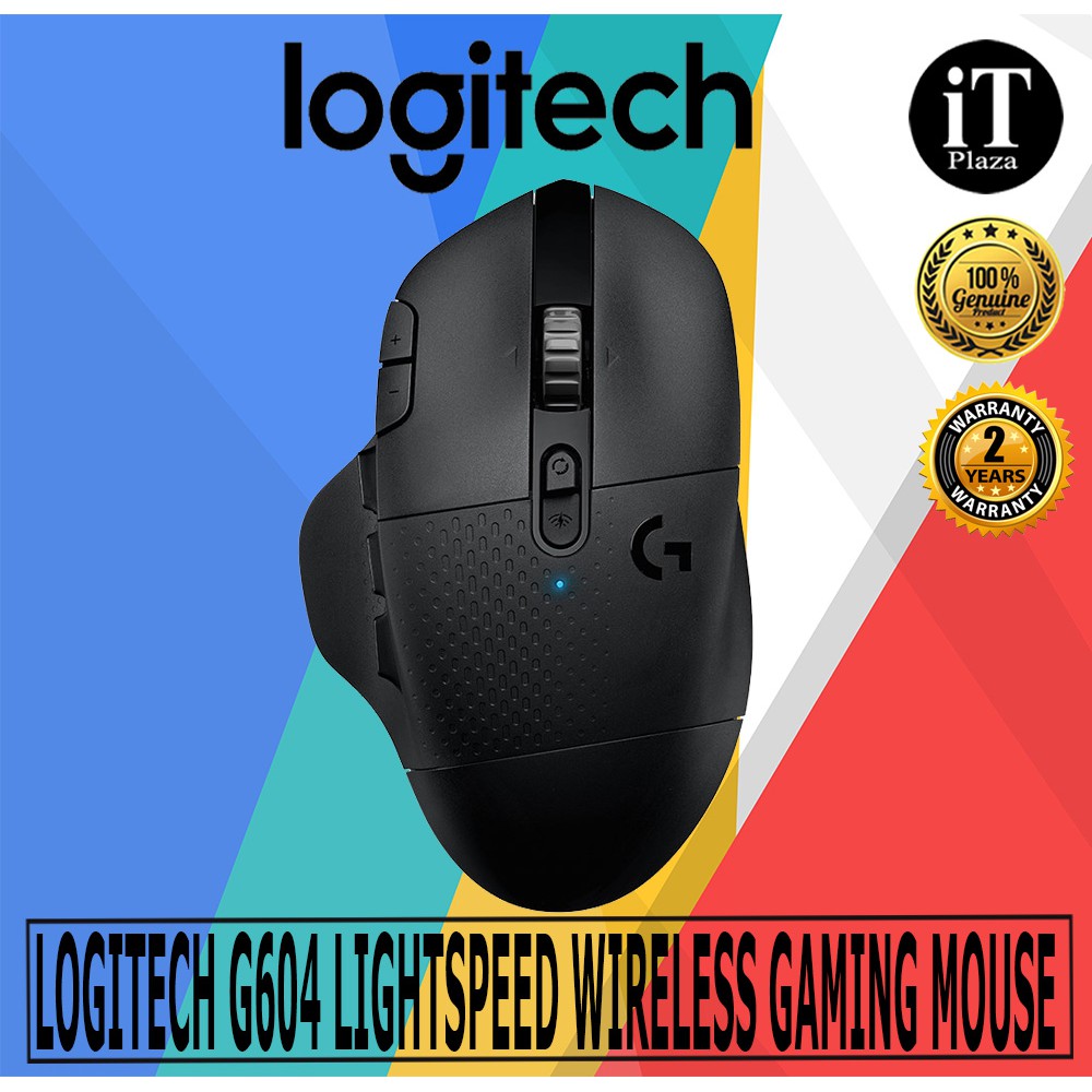 Logitech G604 Lightspeed Gaming Wireless Or Bluetooth Mouse 16k Hero Sensor With Rgh Lighsyncs Shopee Malaysia