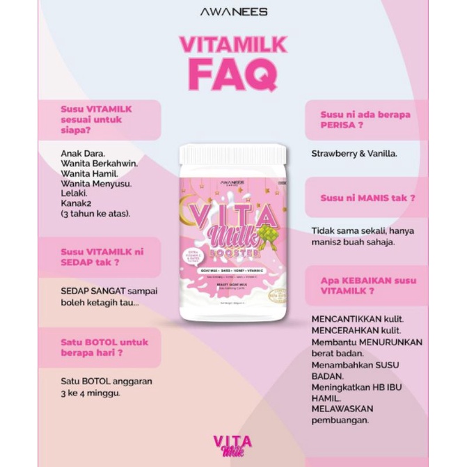 vitamilk booster ( beauty ) Shopee Malaysia