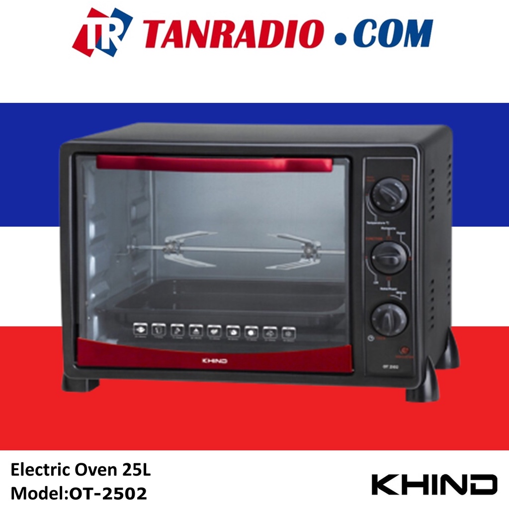 Khind ( KHIOT2502 ) 25L Electric Oven Ketuhar Elektrik Shopee Malaysia