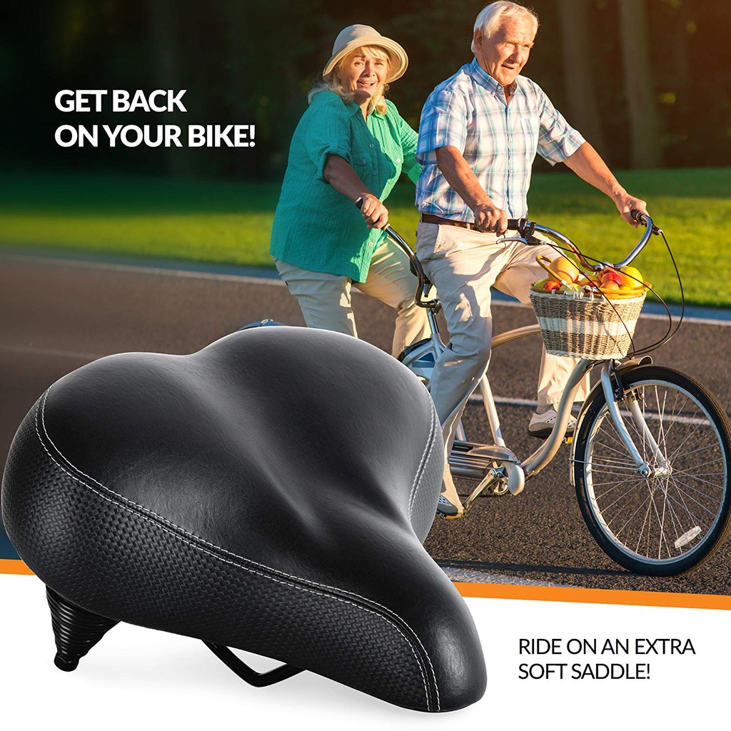 most comfortable bicycle seat for seniors