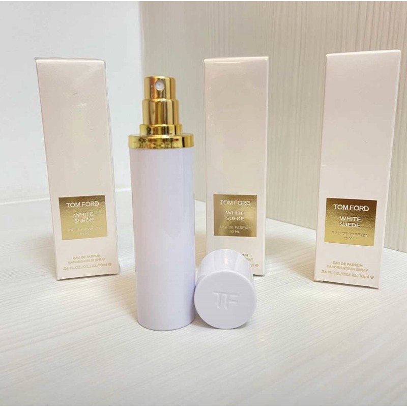 Original Tom Ford White Suede Eau de Parfum 10ml Spray ( miniature ) |  Shopee Malaysia