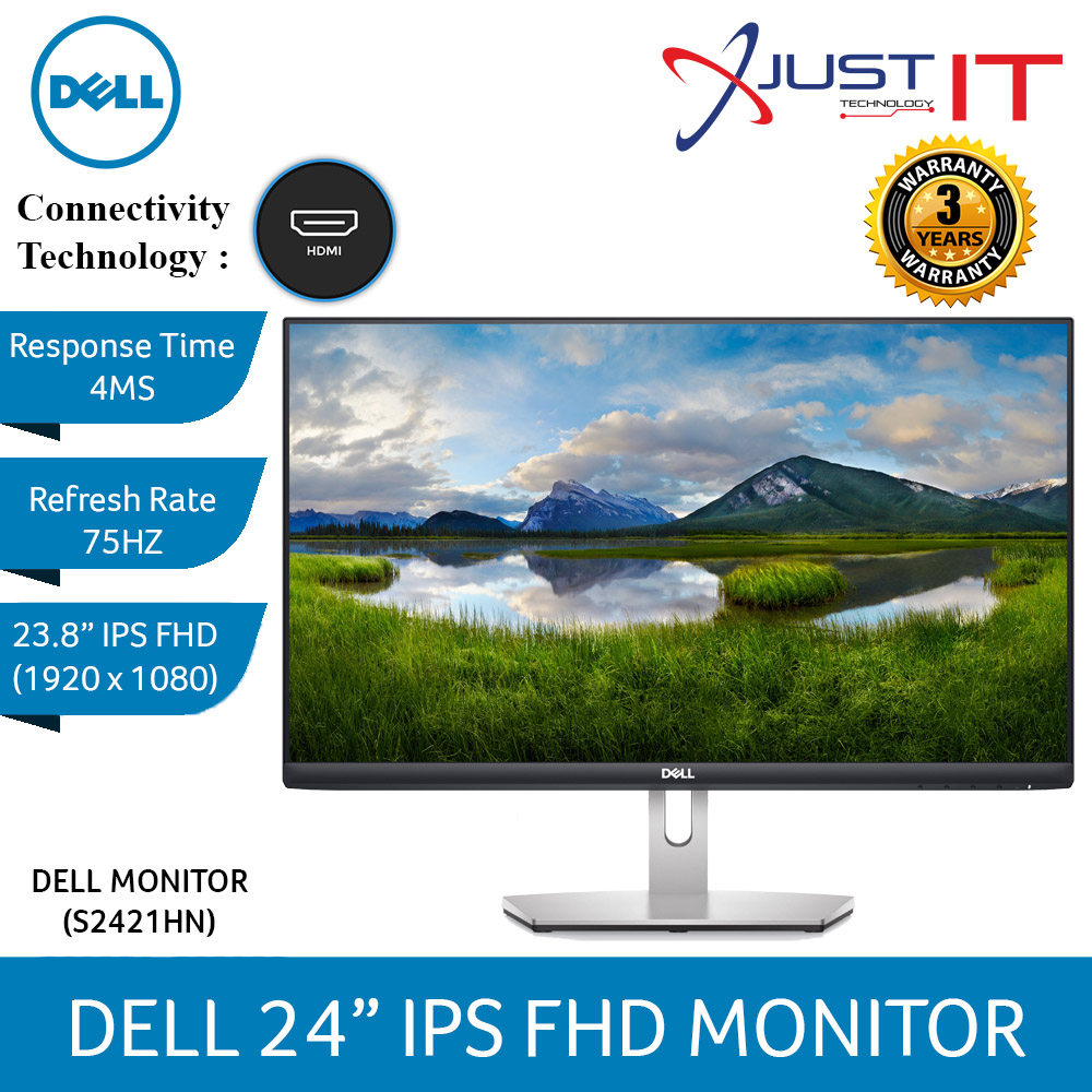 Как снять подставку с монитора dell s2421hn