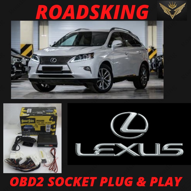 CAR ALARM OBD2 OBD LEXUS RX300 RX350 [ ORIGINAL REMOTE PAKAI BALIK