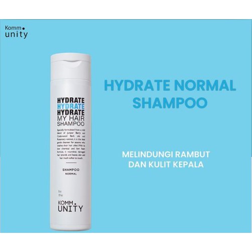  Hydrate My Hair Shampoo Less Chemical Shampoo Female Male For  Sensitive Scalp Hair Loss 200ml | Shopee Malaysia