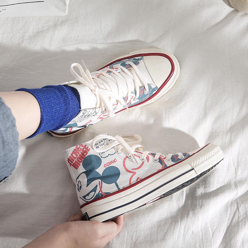 mickey mouse shoes converse