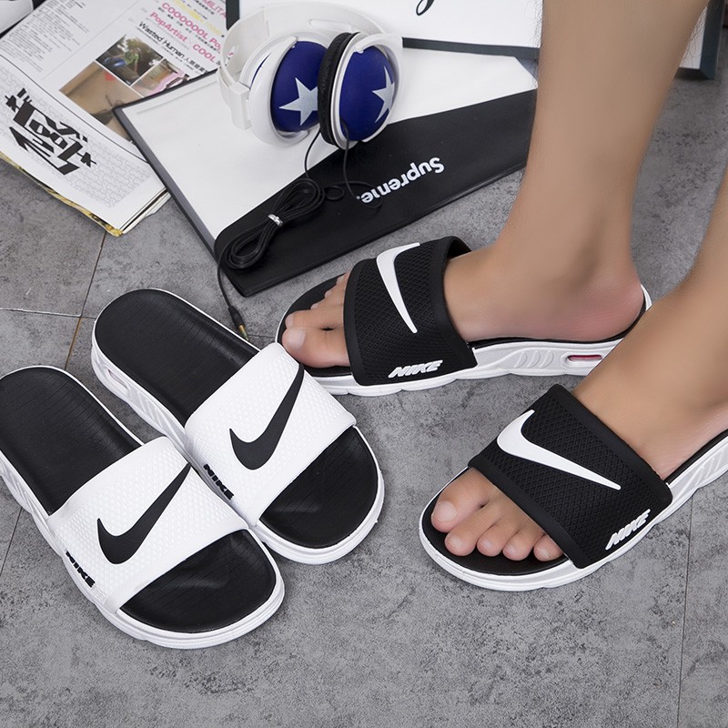 nike couple slippers