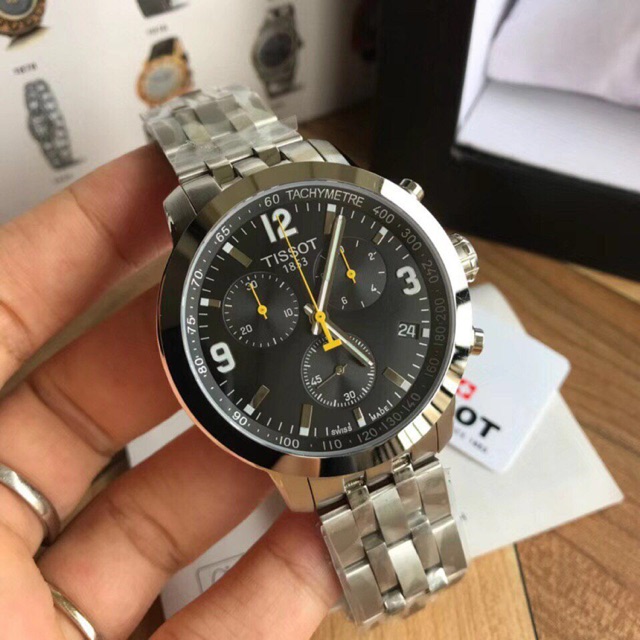 tissot prc 200 black