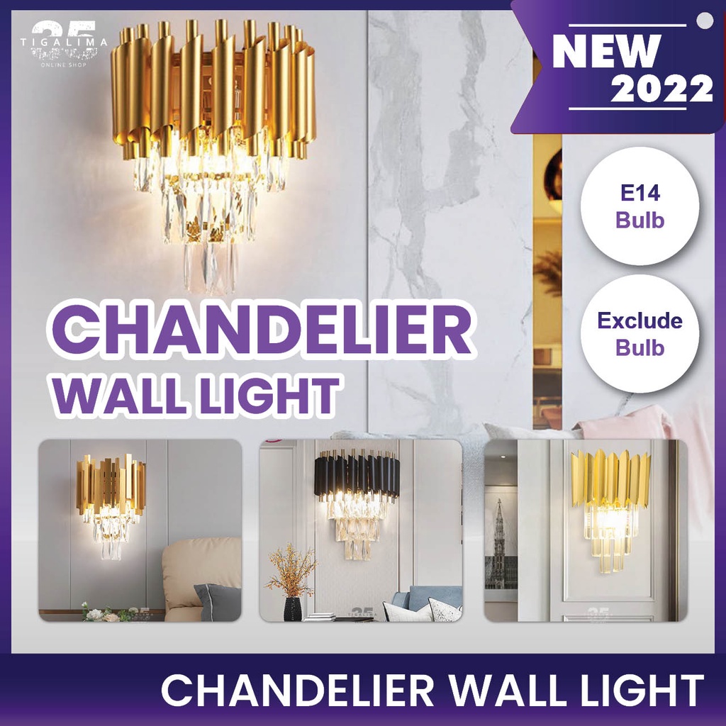 Chandelier Wall Light Modern Luxury Chandelier Light E14 Holder