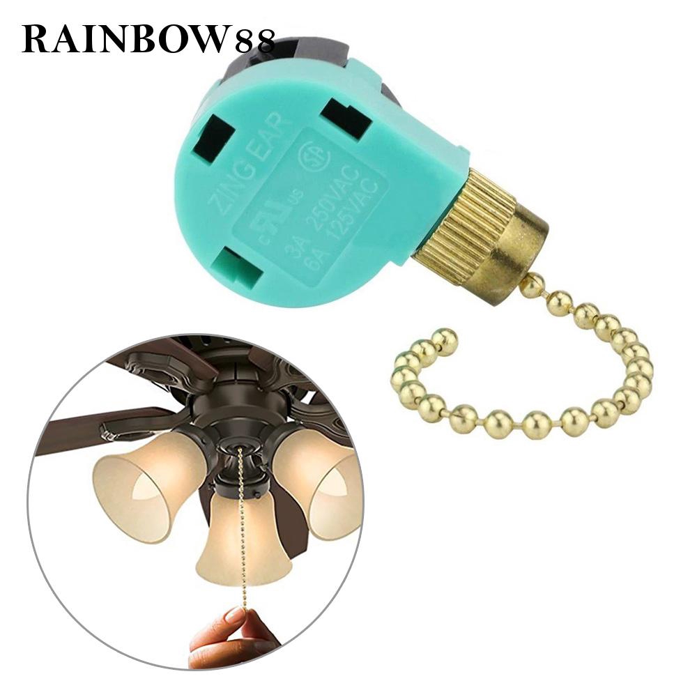 Ze 268s6 3 Speed 4 Wire Ceiling Fan Switch Wall Light Control Pull Chain Unique Shopee Malaysia